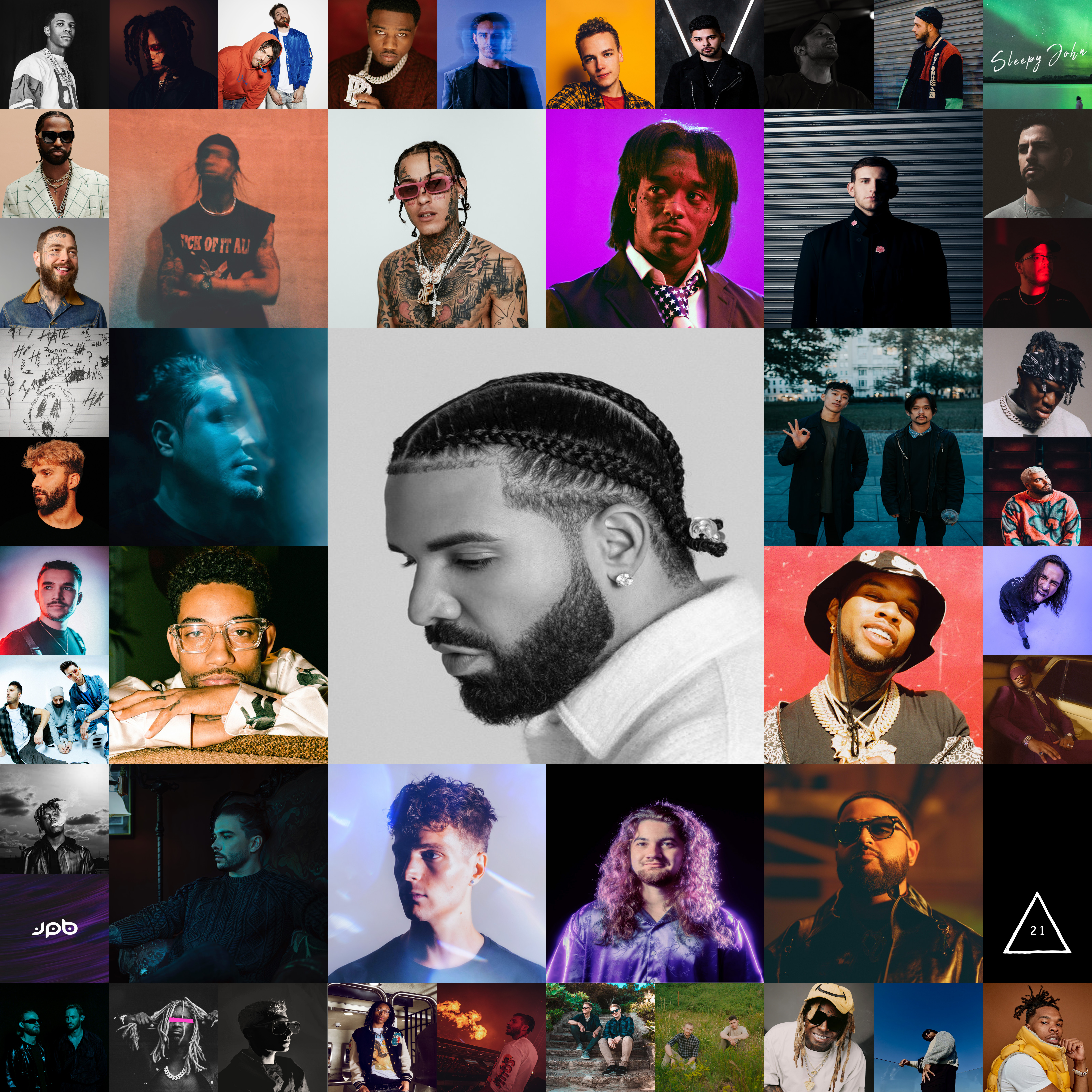 Spotify Artist Grid